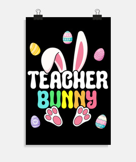 pâques professeur mignon lapin pâques f