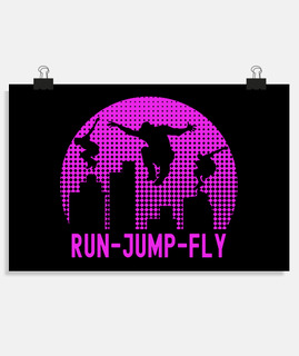 Parkour Run Jump Fly Freerunning