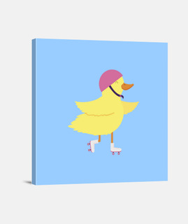 pato en patines