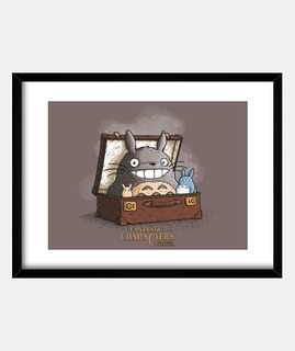 Personajes Fantasticos Totoro print