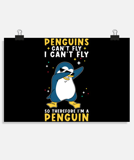 Poster Pingouin Drole Disant Pingouins Tostadora Poster Pingouin Drole Disant Pingouins Tostadora