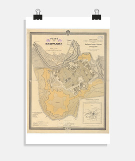 Plano Pamplona 1886