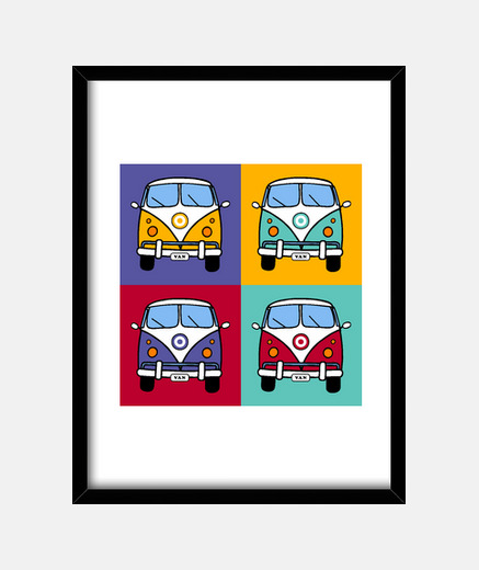 Framed pop vans