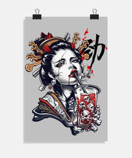 pop art urbain moderne japonaise