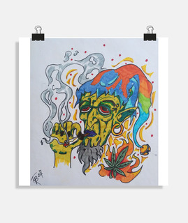 Poster carré 1:1 - (40x40 cm)