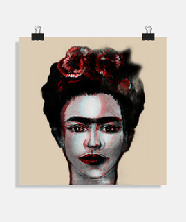 Poster Ilustrado Frida 