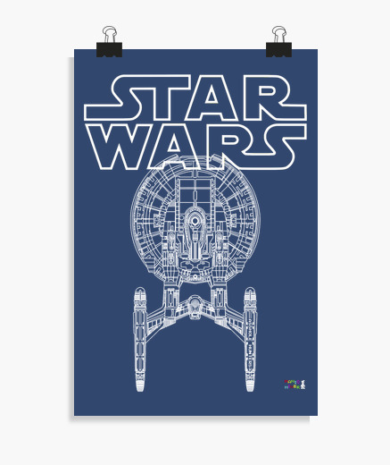 Póster Star Wars Trek