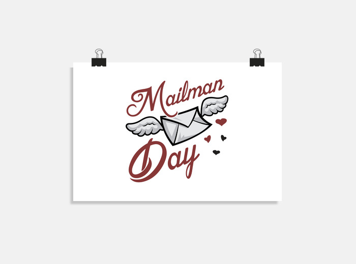 Postman job post mail mailman day funny... | tostadora Postman job post mail mailman day funny... | tostadora