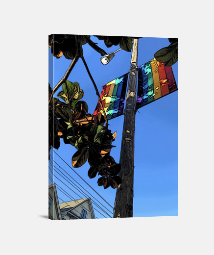 Wall pride neighborhood of castro