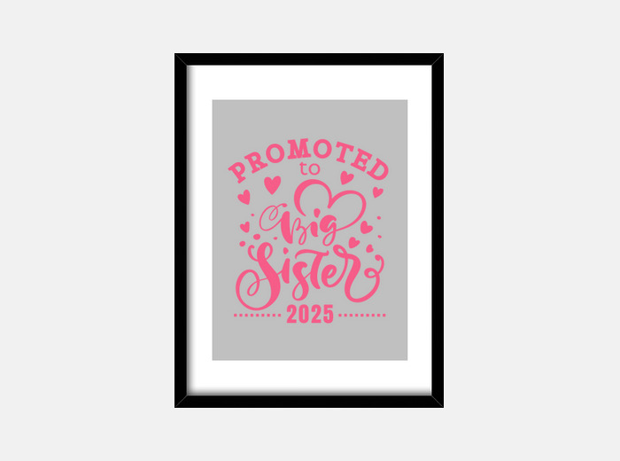Promoted to big sister sale