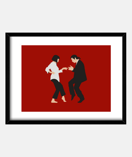 Framed Pulp Fiction - Dance