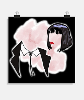 pulp fiction pour fond sombre