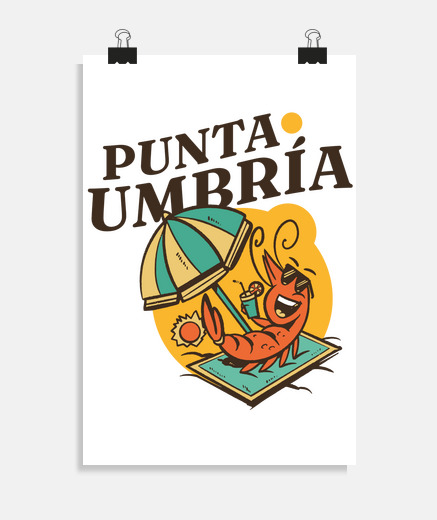 Poster punta umbria huelva spain odiel poster kitchen restaurant boutique store workshop