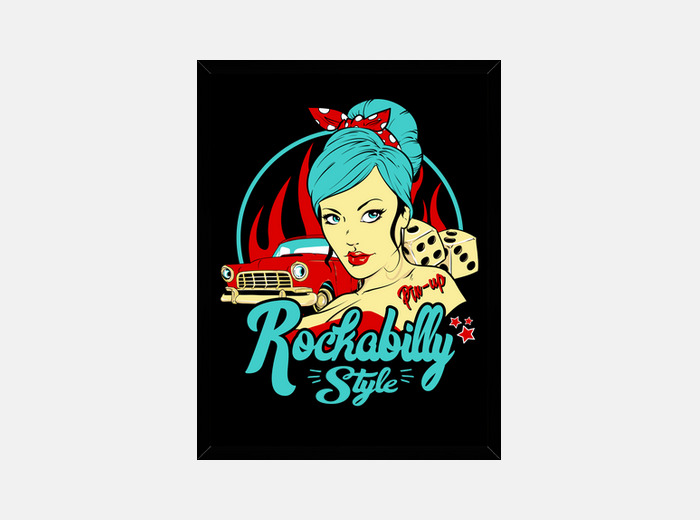 Pin up rockabilly style hotsell