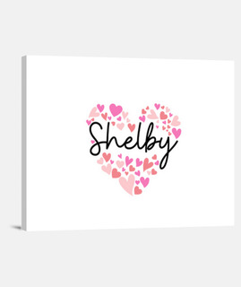 shelby corazones rojos y rosas