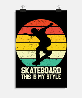 skateboard c39est mon style