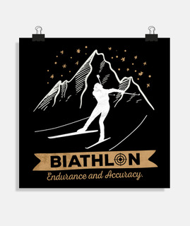ski de fond biathlon