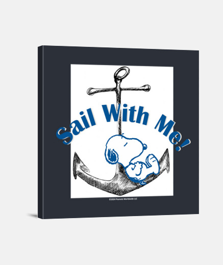 Wall Snoopy Sail with me