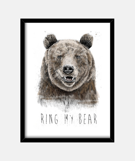Cadre sonner mon ours