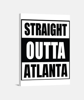 Straight outta Atlanta Black tableau