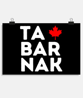 TABARNAK Barre Au Canada Feuille Dérable
