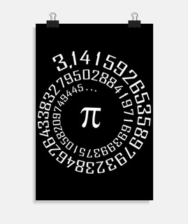 Tee-shirt nombre de pi - maths
