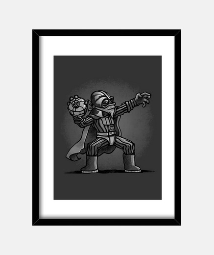 Framed the star thrower