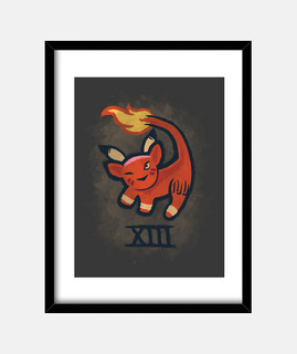 The Red XIII King print
