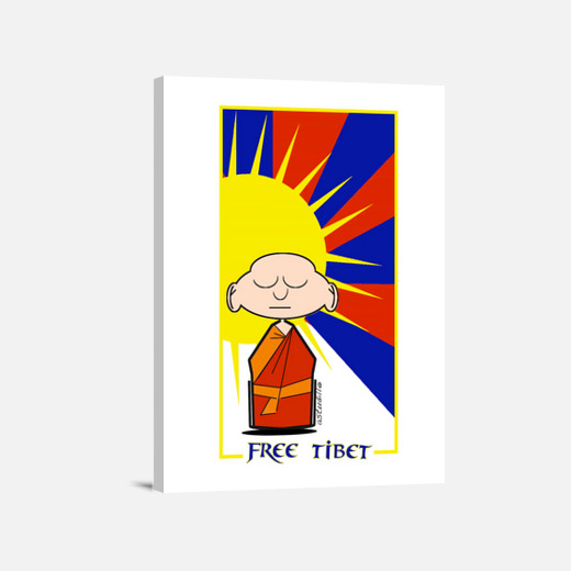 tibet libre de moine