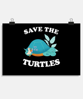 tortuga salva a las tortugas