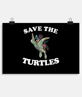 tortuga salva a las tortugas