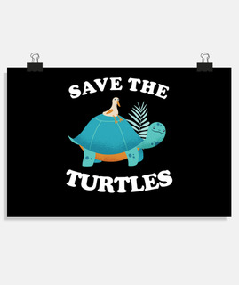 tortuga salva a las tortugas