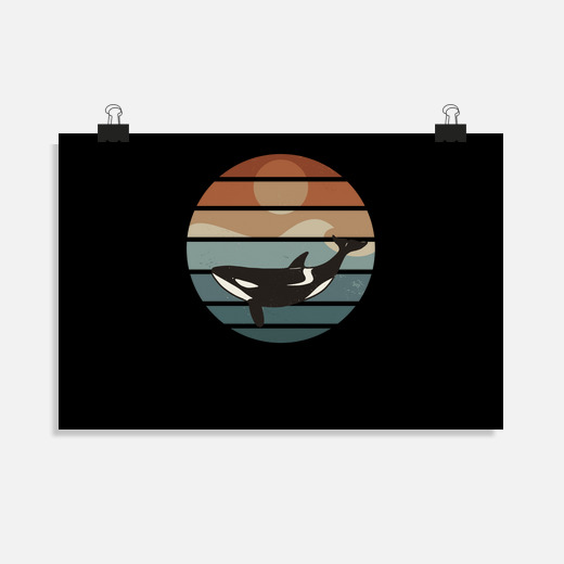 tueur d39animaux marins baleine vintage