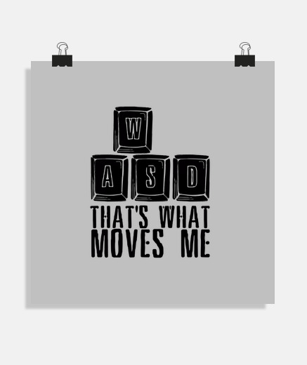 Poster wasd