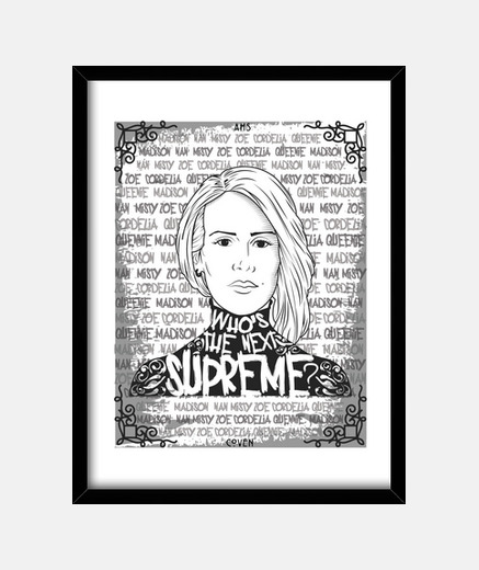 Cuadro whos el siguiente cartel supremo