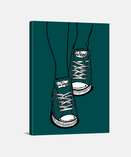 Lienzo Zapatillas Lu-Dreams.