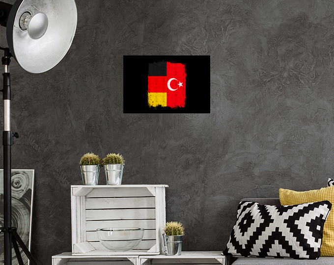Poster Drapeau turc 