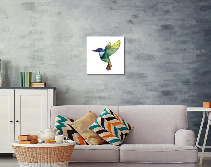 Stampa su tela hummingbird prisma tela | tostadora