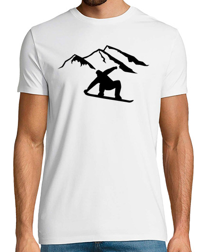 Image of Mountains snowboarding