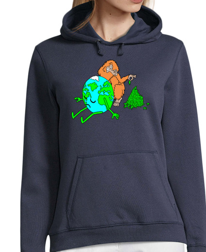 Sweat-shirt À Capuche Pour Femme déparasitage