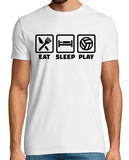 Image of Eat Sleep play Volleyball