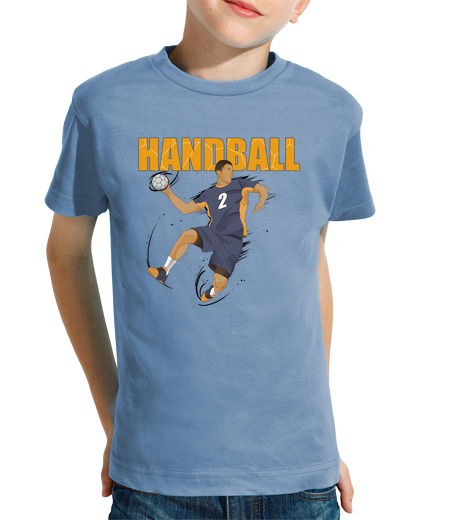 Tee Shirt Pour Enfant Manche Courte Handball