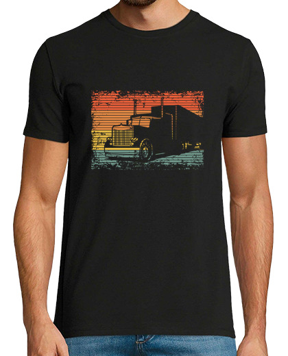 Image of Retro Vintage Truck Driver Gift Idea