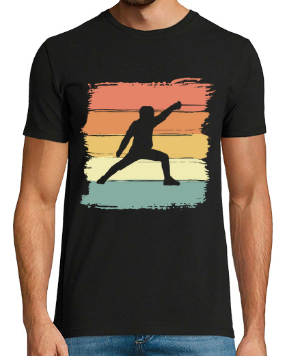 Image of fencing retro vintage for fencing lover