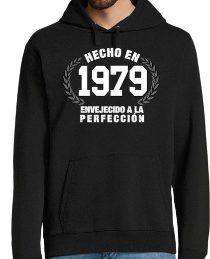 Sweat-shirt À Capuche Pour Homme fait en 1979 ans à la perfection