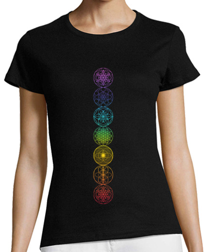 Image of sacred geometry 7 chakras spiritual art