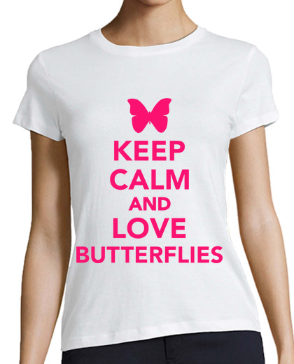 Image of Keep calm and love butterflies