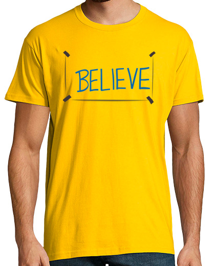 Image of believe yellow man