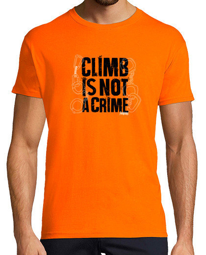 Tee Shirt Homme Manche Courte montée est not un crime