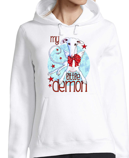 Sweat-shirt À Capuche Pour Femme Petit démon